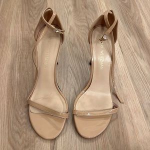 Stuart Weitzman Nudistsong heels, size 8